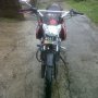 Jual honda tiger modif revo 2011 merah maroon [bandung]