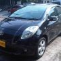 TOYOTA YARIS E AT 2007 HITAM METALIK PEMAKAIAN 2008