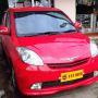 DAIHATSU SIRION M MT 2007 AKHIR PEMAKAIAN 2008 WARNA MERAH