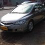 HONDA ALL NEW CIVIC 1.8 VITEC AT 2007 AKHIR SILVER STONE