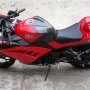 JUAL NINJA FI 2013 KM 3200 MERAH MULUS