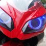JUAL NINJA FI 2013 KM 3200 MERAH MULUS