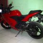 Jual Kawasaki Ninja 250 Tahun 2009 bulan 11 Warna Merah (Plat N - Malang)