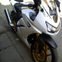 Jual Ninja 250 Thn 2009 Bln 08 White