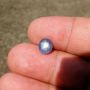 [SS001] Unheated Untreated 2.30 Ct. Natural Translucent Blue Star Sapphire 6 Rays Cabochon