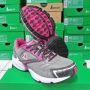 Sepatu Running League Decra 3W Pink Grey Asli - Wanita