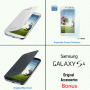 Samsung Galaxy S4 16 GB White Frost Garansi Resmi - Bonus Original Flip Cover &  Screen Protector