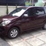 Jual Toyota Avanza g 2010 merah maroon
