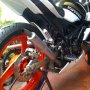 Kawasaki Ninja KRR150 cbu 2005 hitam mulus 98% tangerang