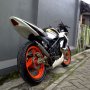 Kawasaki Ninja KRR150 cbu 2005 hitam mulus 98% tangerang