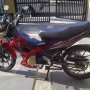 Jual Suzuki Satria F150 2011 Merah Hitam