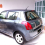 Jual Suzuki Swift GL 2006 AT Tgn 1 Low KM Full Orisinil Grey