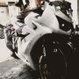 Ninja 250 Tahun 2009 Bulan 8 Warna White Solid,Full Modif Yg Standart Nya Masih Ada.