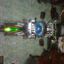 Yamaha RX King 95 airbrush hijau putih