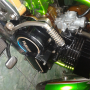 Yamaha RX King 95 airbrush hijau putih