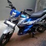 JUAL SANTAI Kawasaki Athlete 2010 bulan 2 warna biru putih Jakarta