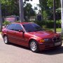 bmw 318i e46 99-00 merah cakep terjangkau