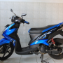 Jual Yamaha Xeon 2011 bln 7 Biru Hitam + Accesories
