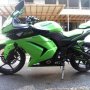 Jual Ninja 250 hijau 2009 BPKB 2010