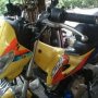 Jual RAIDER 125 kuning hitam mulus tanpa PR lagi
