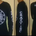 Longshirt Crazy Inc Dekagram Logo Black/White