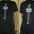 T-Shirt Crazy.Inc Collab Edition Cross Logo Black/White
