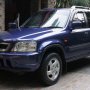 Honda Crv 2001 At Original Biru Met