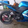 Jual Ninja 250 Th 2010 Biru Muda Full Modif + Standartnya