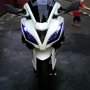 Jual Ninja 250 Fi 2014 Putih Full Modif bikers