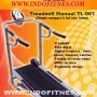INDOFITNES Treadmill manual TL-001 1fungsi