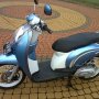 HONDA SCOOPY CW 2011 BIRU PUTIH B-DKI 