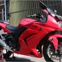 Jual Kawasaki Ninja 250 2011 Merah Plat Bekasi