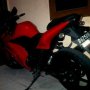 Jual Kawasaki ninja r 250 thn 2009 merah mulus terawat 