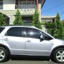 JUAL SUZUKI SX4 X-OVER A/T 2008 SiLVER METALIK TANGAN 1