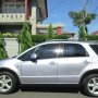 JUAL SUZUKI SX4 X-OVER A/T 2008 SiLVER METALIK TANGAN 1