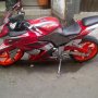 NINJA 250 R MERAH 2010 FULL MODIF. pajak 1 tahun top condition