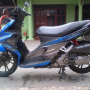 Jual Suzuki Skywave 125 Hitam Biru 2009 (6,4jt)