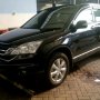 Jual Honda crv 2.0 a/t 2011 hiitam met pajak panjang