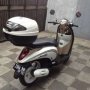 Jual Honda SCOOPY MURAH thn. 2010 (Putih Coklat)