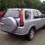 Jual Honda CRV 2003 AT Silver Full Original Very Mint Condition