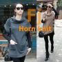 Horn Knit Korean Mode