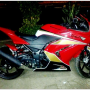 Jual Kawasaki Ninja 250 th.2010/2011 Merah