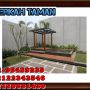 tukang taman | rumput gajah mini | taman minimalist | gazebo | pargola