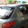 Jual Peugeot 206 Sporty a/t Hijau Metalik mulus, Km rendah