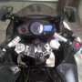 Jual Kawasaki Ninja 250R warna SUPER BLACK 2008 modifikasi exclusive gan!!!