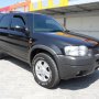 Jual Ford escape xlt 3.0 v6, automatic, th 2003, hitam, jok kulit, tv dvd