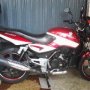 Jual Bajaj pulsar 180 thn 2009 merah maron plus box givi