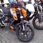 Jual KTM DUKE 200 .. baru pake 300km, 2 bulan!!
