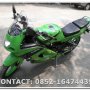Jual KAWASAKI NINJA RR KR 150 K (2009) hijau mulus