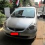 Jual Honda jazz at 2005 silver ex-IBU RUMAH TANGGA